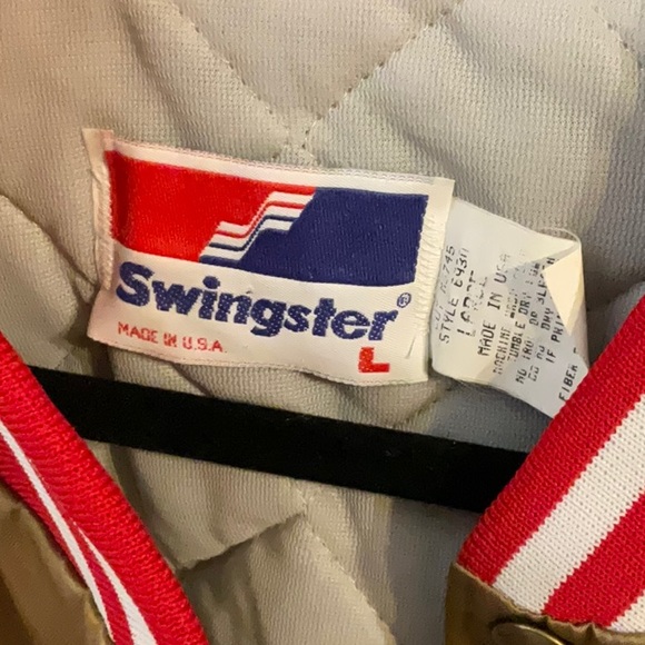 SAN FRANCISCO 49ERS SATIN JACKET - Picture 4 of 8